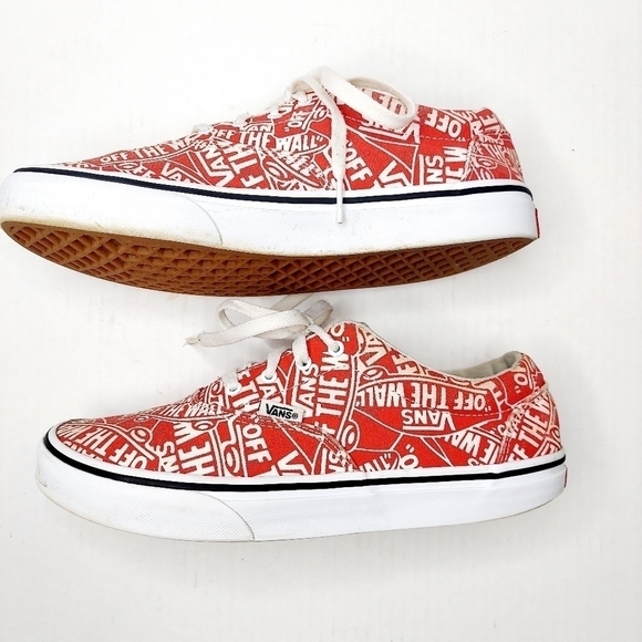 Vans Low Top Graphic Skate Shoe Sz 7.5 / 8 - Picture 16 of 16